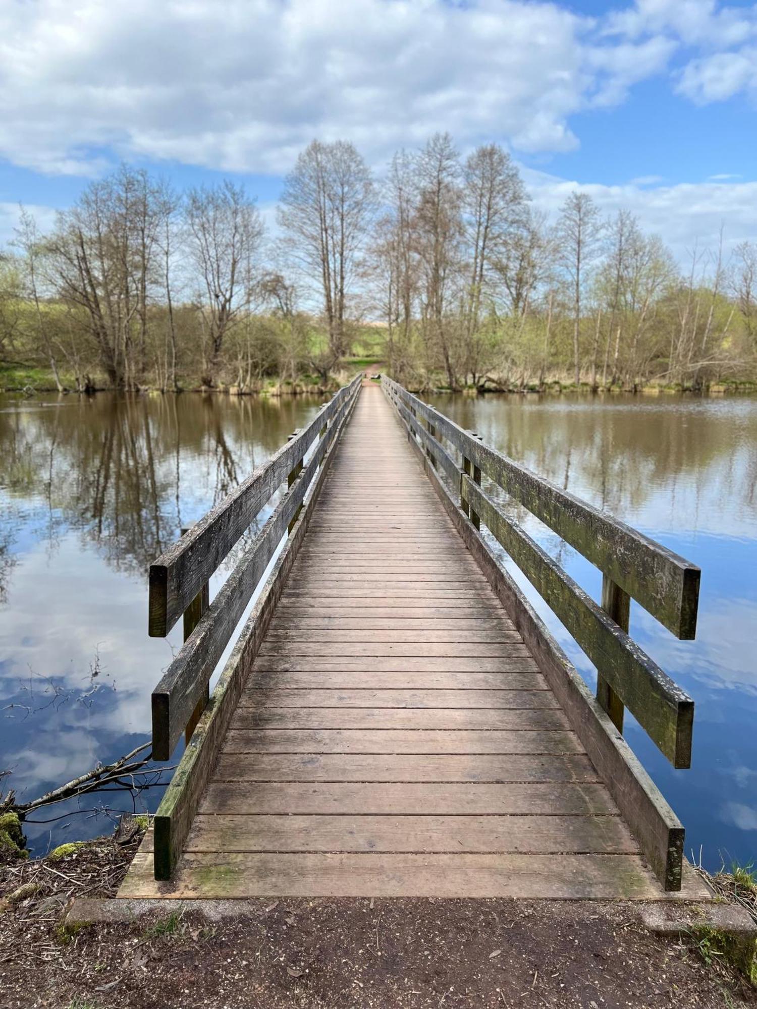 Fewo-Engelgrundweiher Schmelz Bagian luar foto